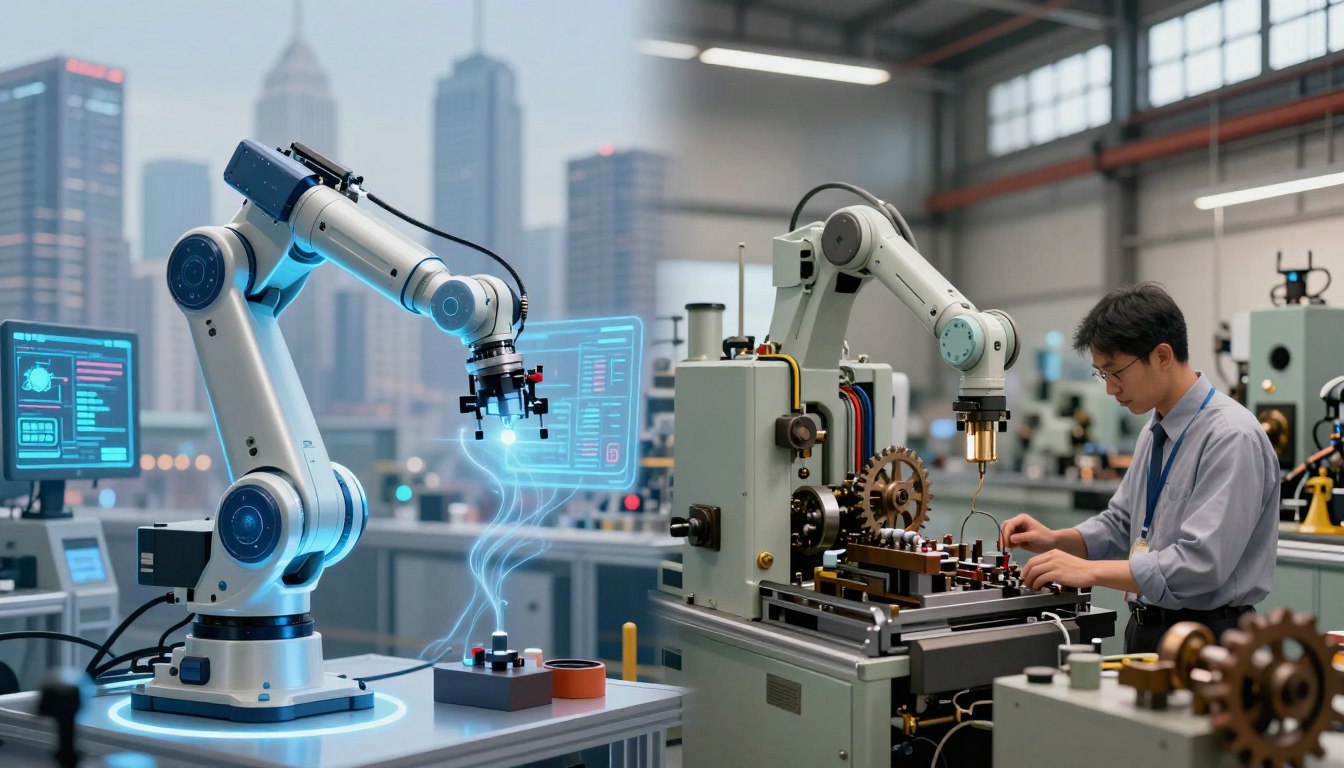 AI automation vs traditional automation