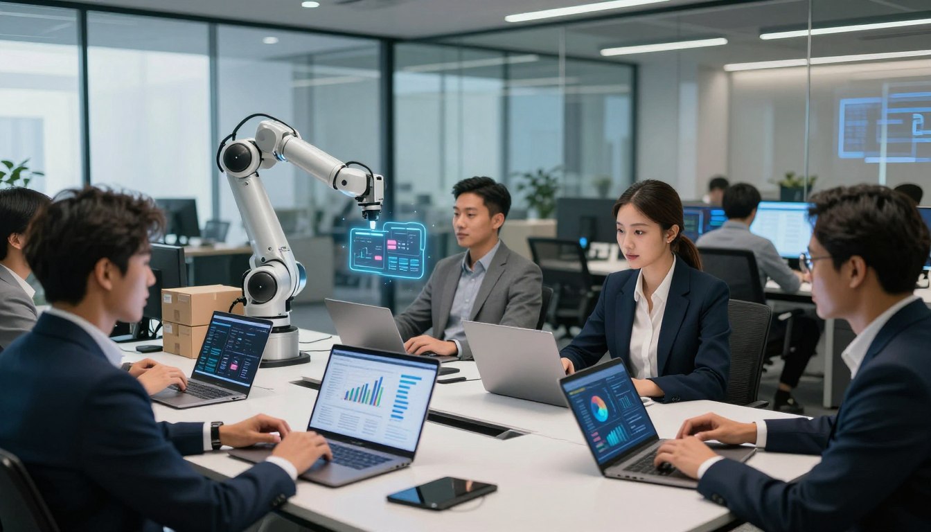 businesses using ai automation